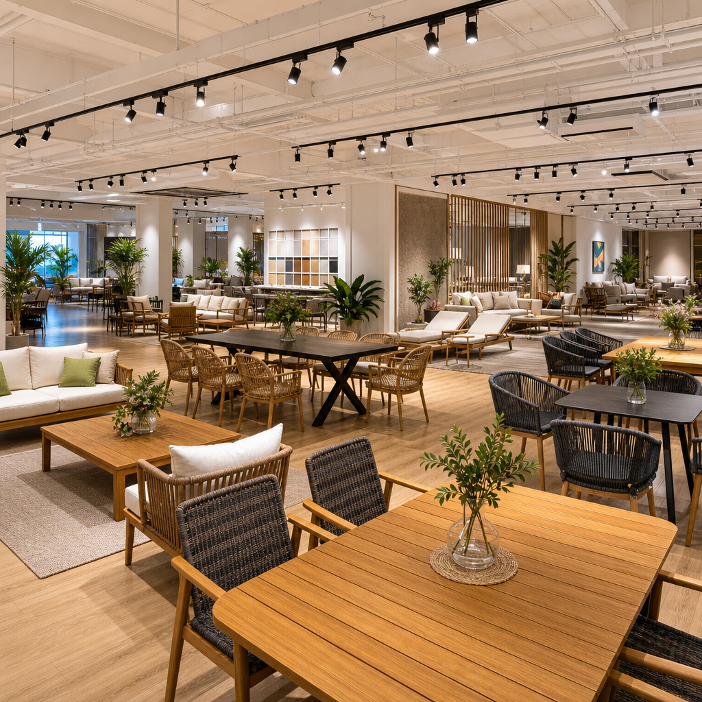 AD Outdoors furniture showroom